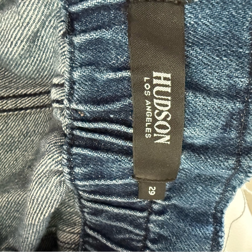 Hudson Trouser Wide Leg Cropped Jeans Dancehall Size 29 NWT - Picture 8 of 9